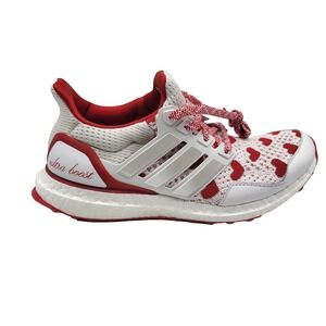 Adidas Ultraboost 1.0 W Valentines Day JR5845 White Red Womens 8 NWOB